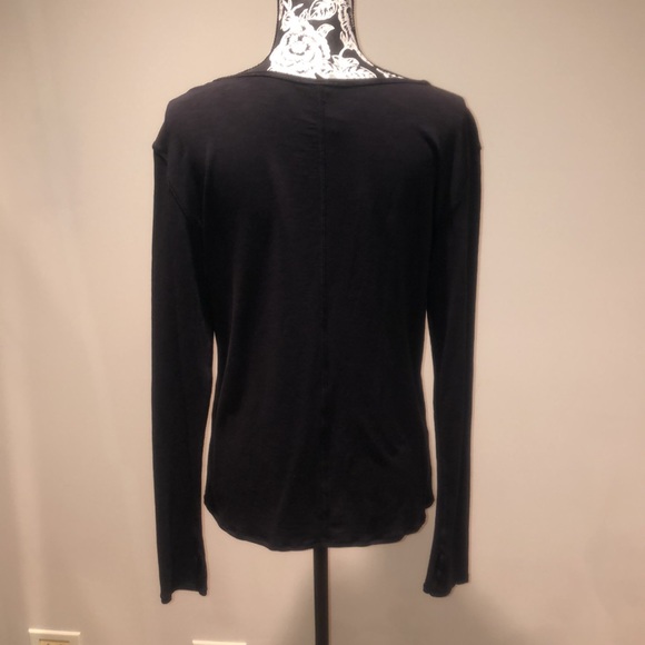 Lululemon Long Sleeve Black Size 6 - Picture 4 of 5